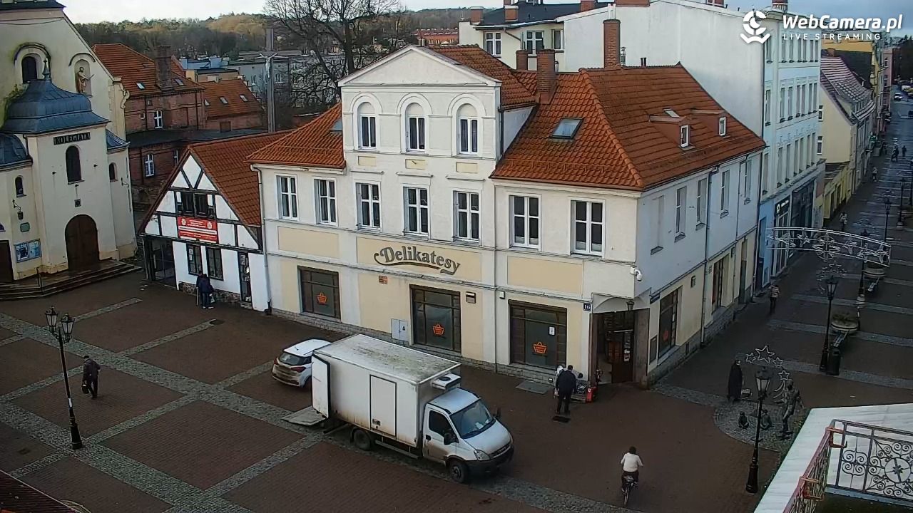 Wejherowo - widok na rynek - 09 grudzień 2025, 09:36