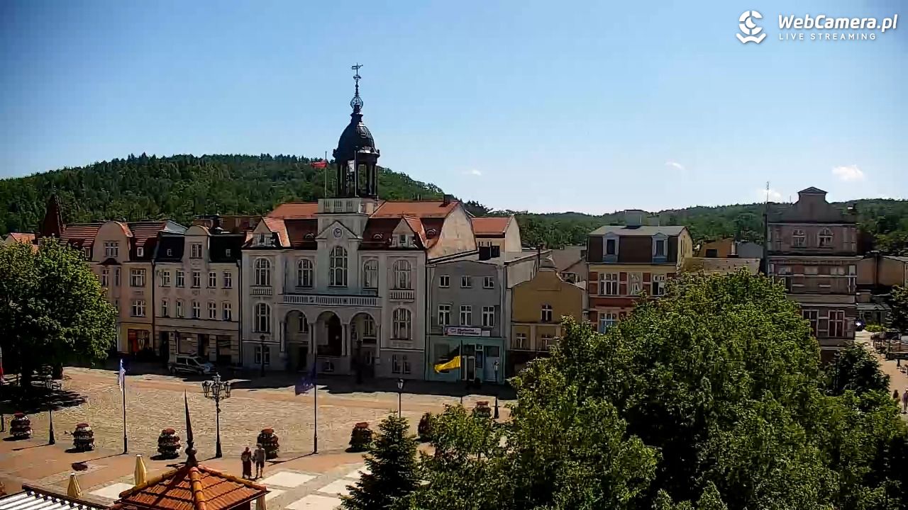 Wejherowo - widok na rynek - 29 czerwiec 2025, 13:54
