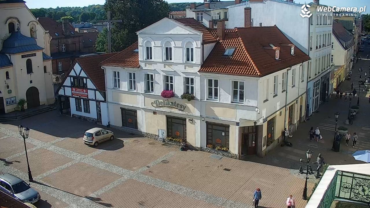 Wejherowo - widok na rynek - 29 wresień 2026, 12:59
