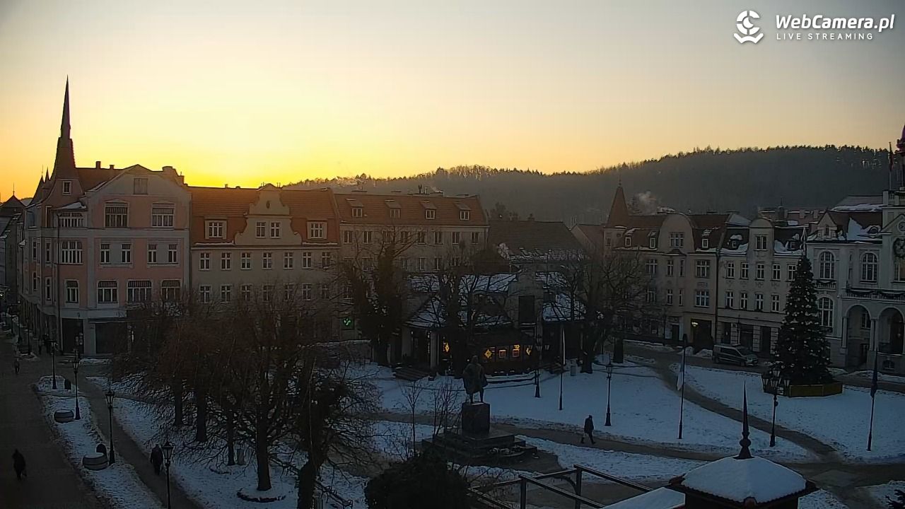 Wejherowo - widok na rynek - 20 styczeń 2026, 07:51