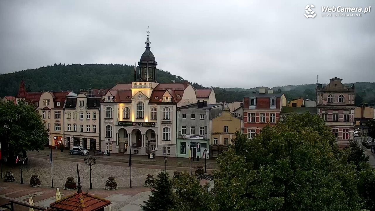 Wejherowo - widok na rynek - 29 sierpień 2025, 19:49