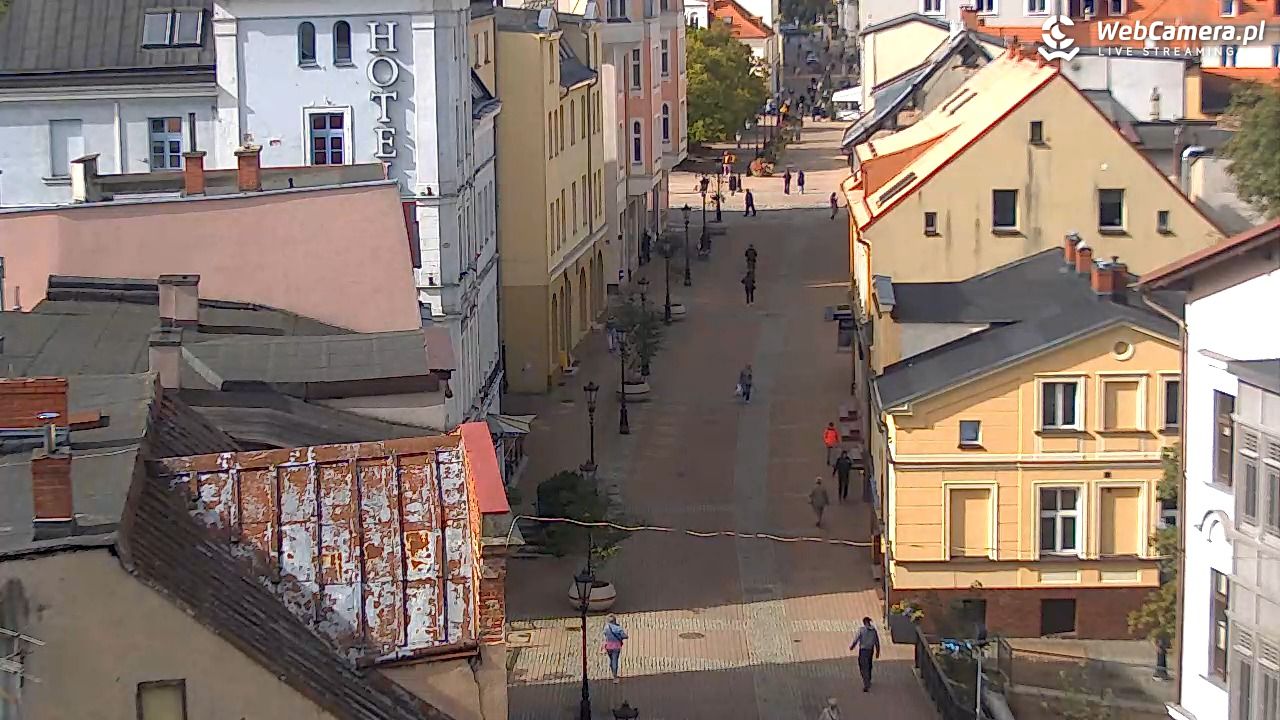 Wejherowo - widok na deptak - 21 wresień 2026, 12:25