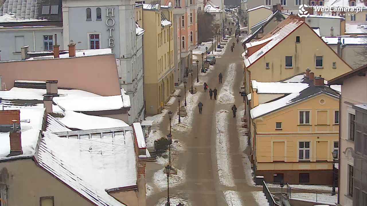 Wejherowo - widok na deptak - 30 styczeń 2026, 13:57