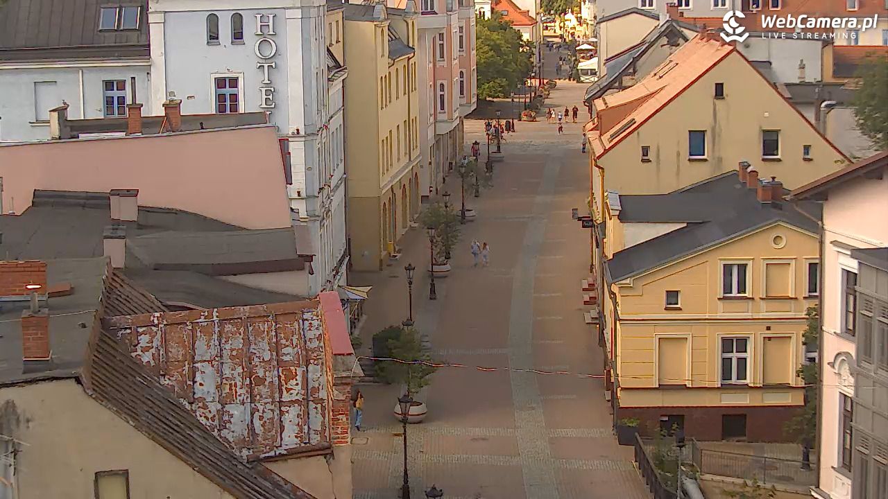 Wejherowo - widok na deptak - 02 sierpień 2026, 12:10