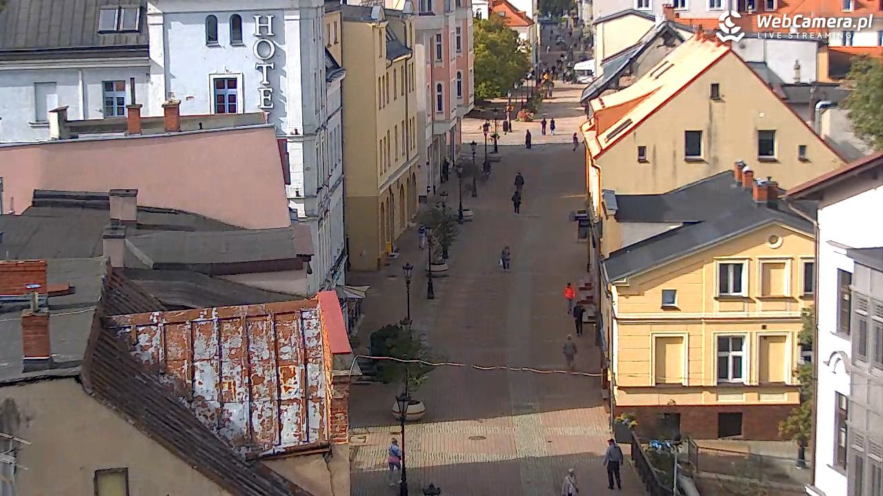 Wejherowo - widok na deptak - 21 wresień 2026, 12:25