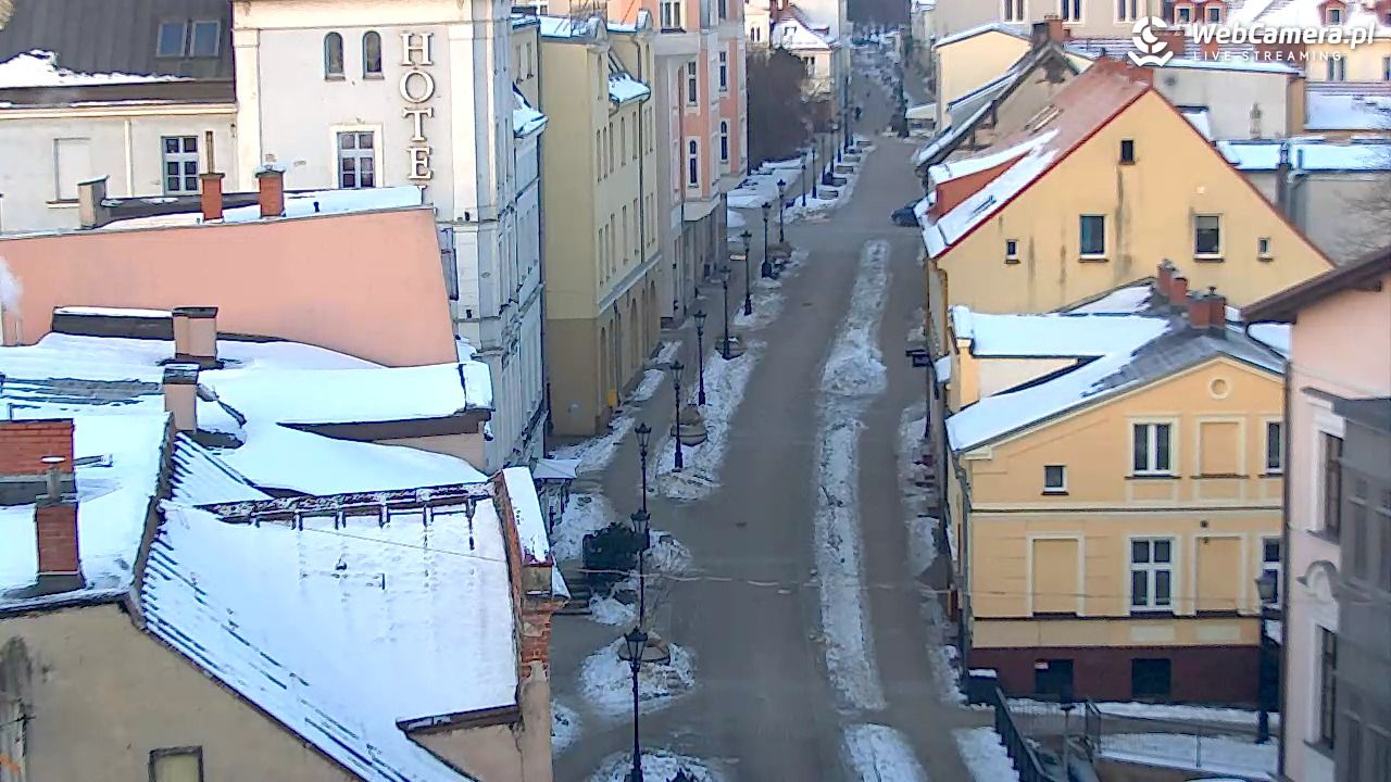 Wejherowo - widok na deptak - 02 luty 2026, 08:09