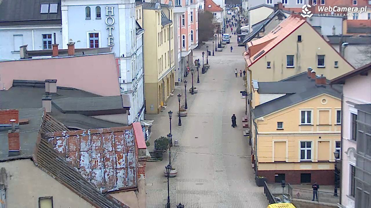 Wejherowo - widok na deptak - 19 marzec 2026, 13:33