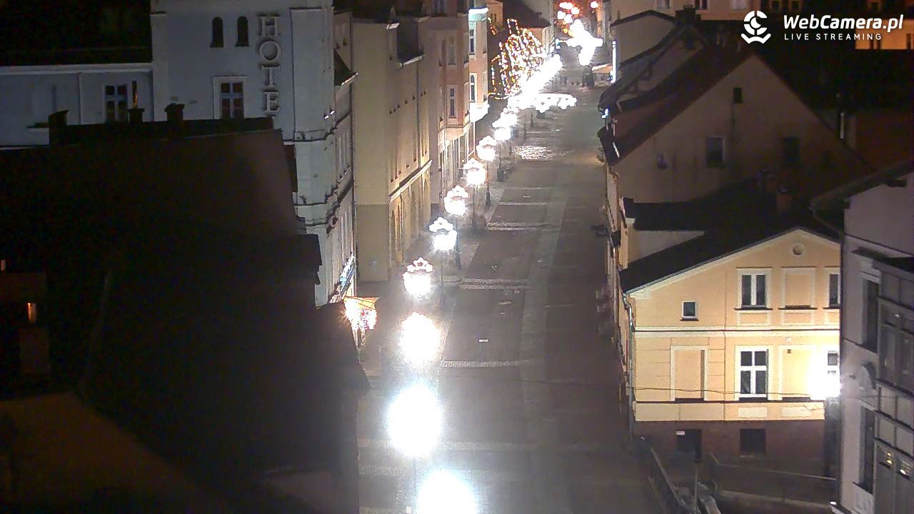 Wejherowo - widok na deptak - 20 grudzień 2025, 01:40