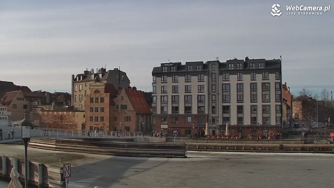 Gdańsk - widok na Motławę - 01 marzec 2026, 15:01