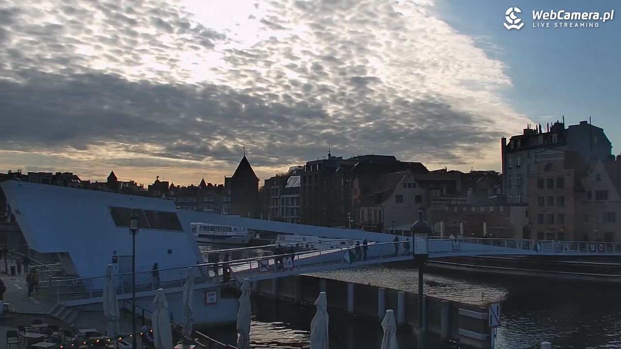 Gdańsk - widok na Motławę - 19 kwiecień 2026, 17:48