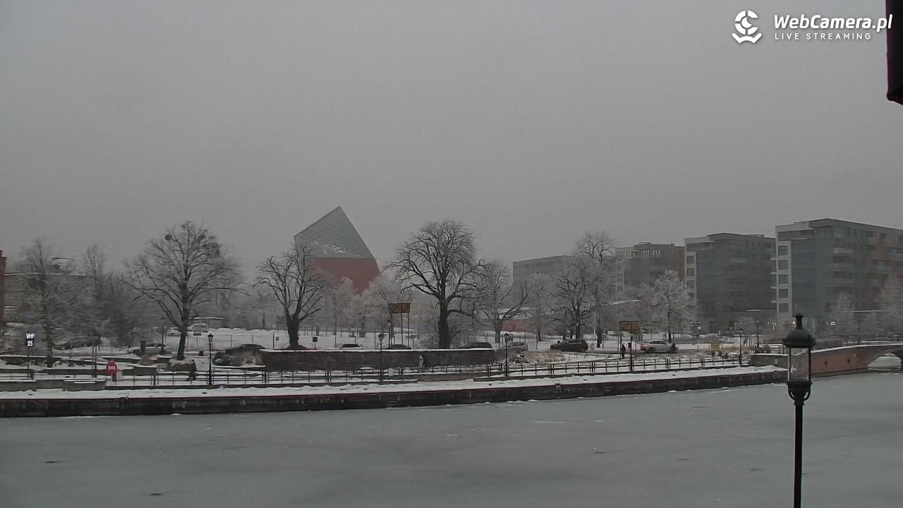 Gdańsk - widok na Motławę - 17 styczeń 2026, 15:42