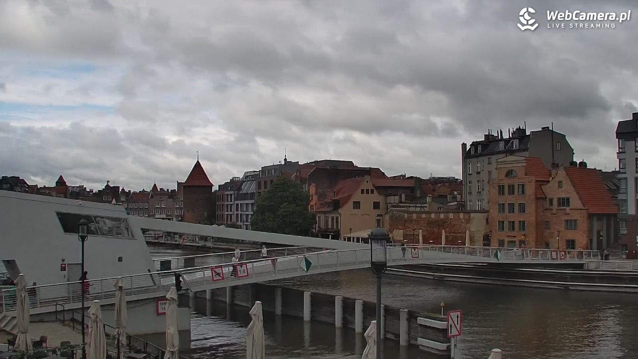 Gdańsk - widok na Motławę - 21 lipiec 2026, 09:59