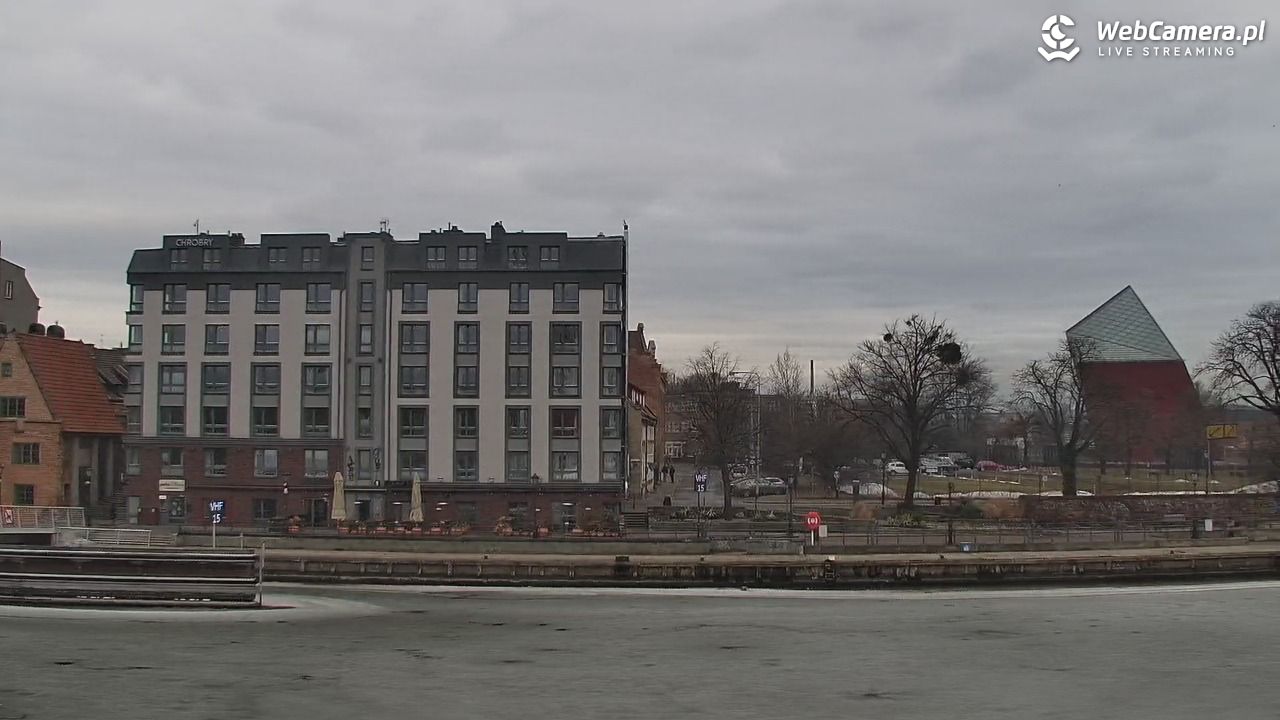 Gdańsk - widok na Motławę - 03 marzec 2026, 07:59