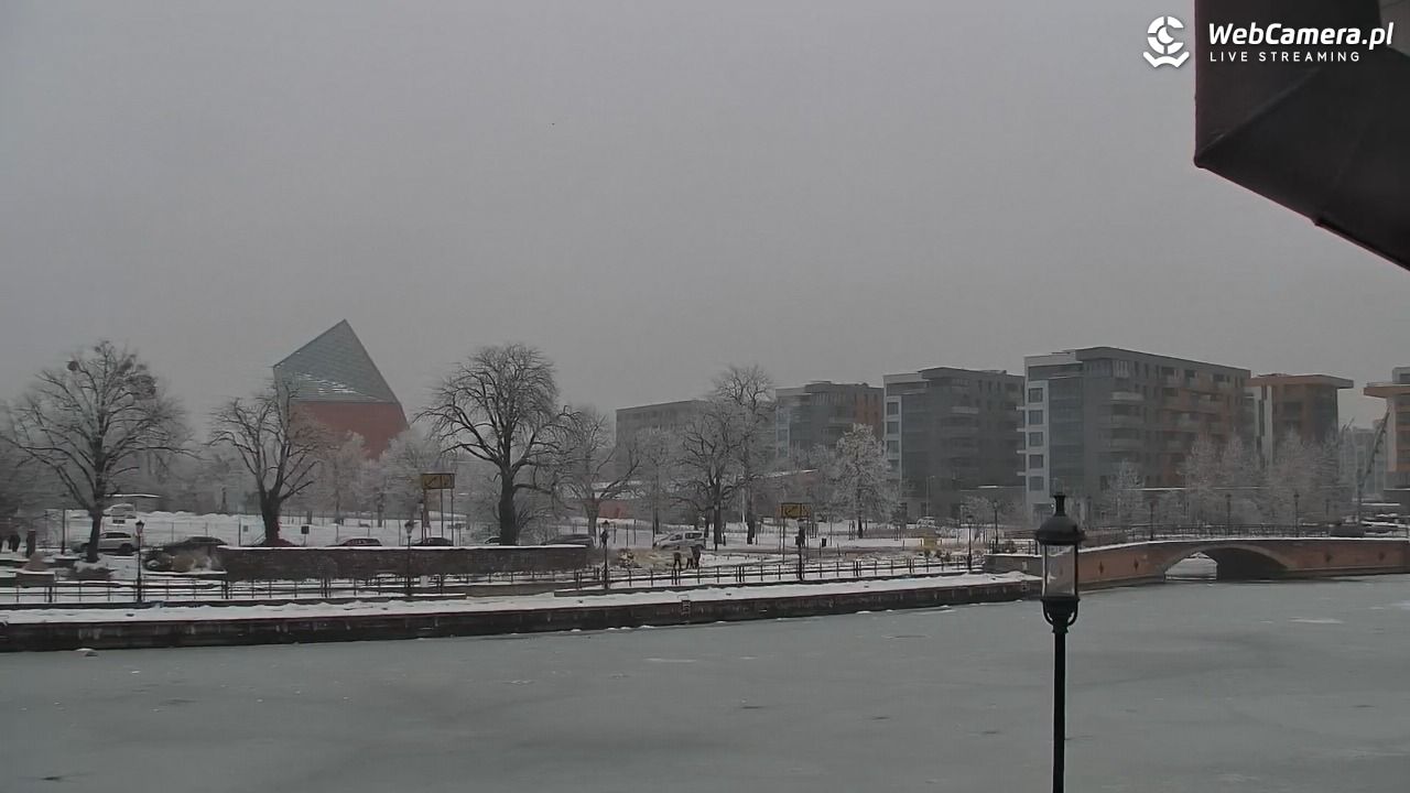 Gdańsk - widok na Motławę - 17 styczeń 2026, 11:52