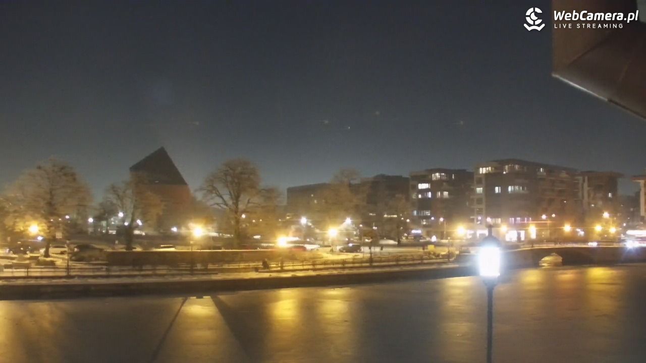 Gdańsk - widok na Motławę - 17 styczeń 2026, 20:27