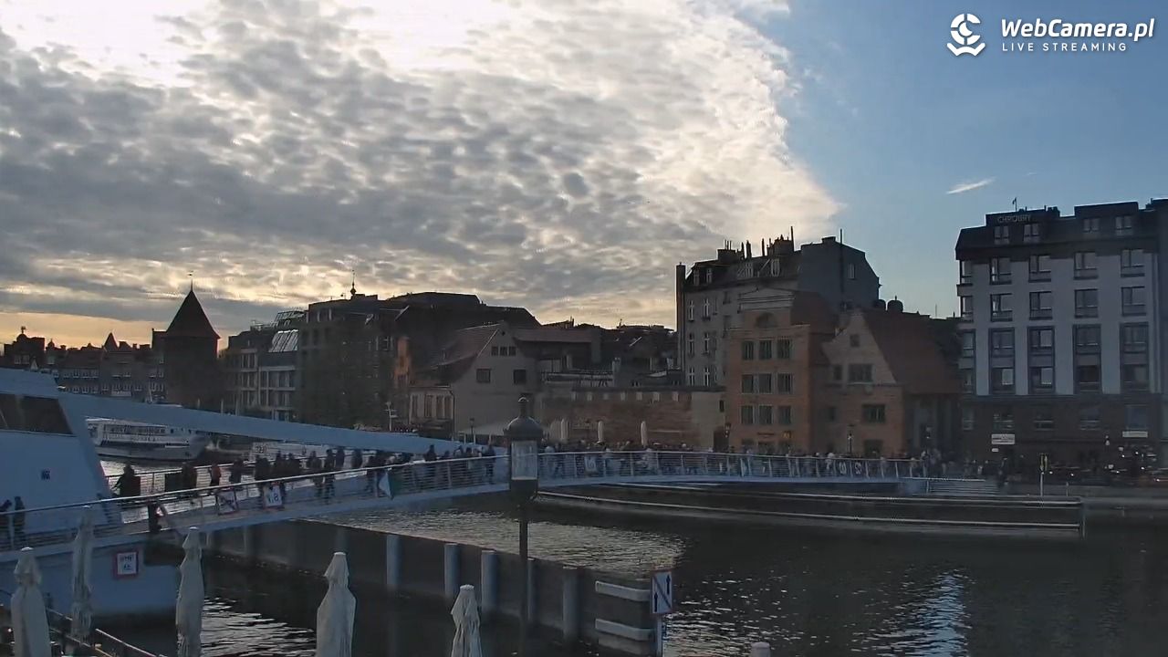 Gdańsk - widok na Motławę - 19 kwiecień 2026, 17:34