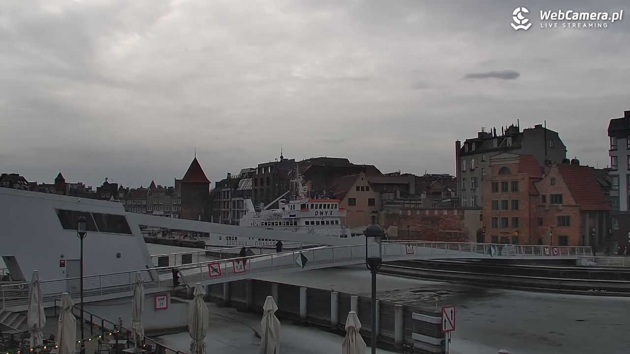 Gdańsk - widok na Motławę - 02 marzec 2026, 14:34