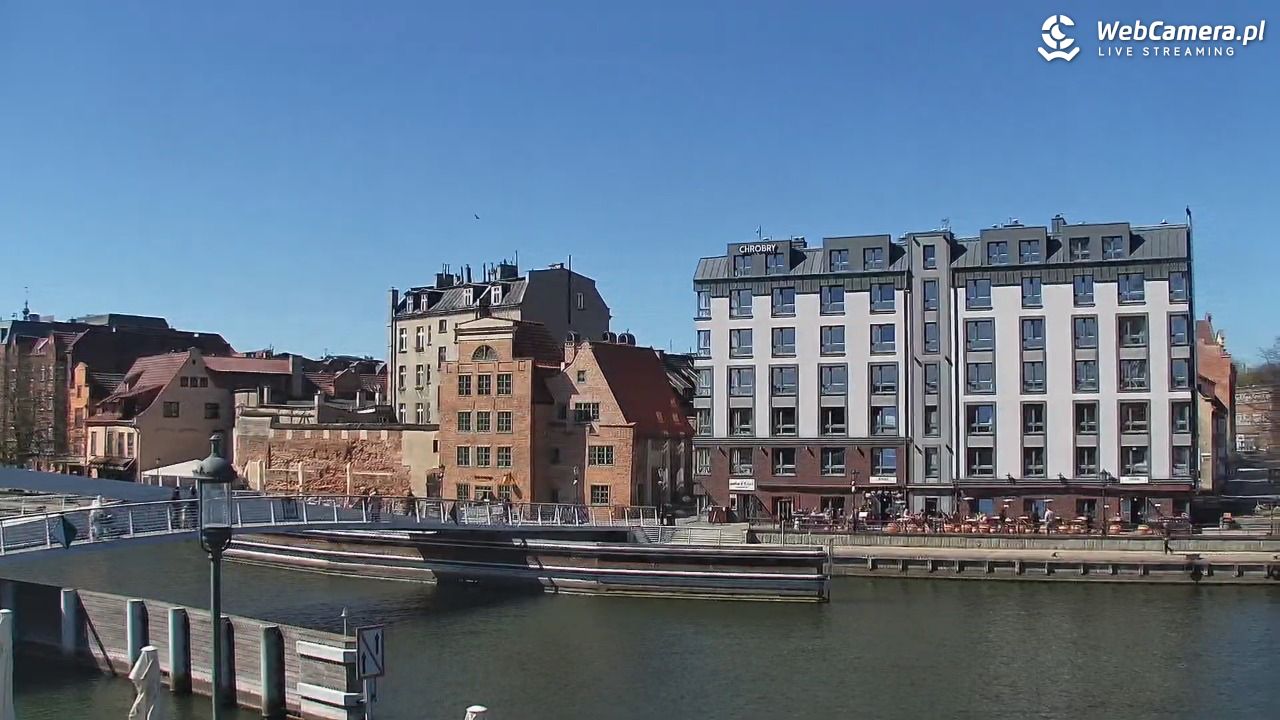 Gdańsk - widok na Motławę - 21 kwiecień 2026, 13:54