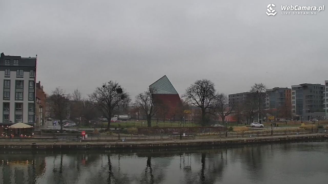 Gdańsk - widok na Motławę - 03 grudzień 2025, 10:34