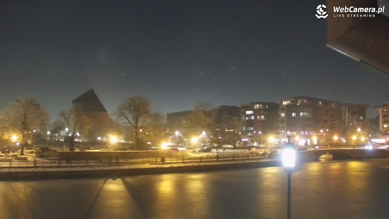 Gdańsk - widok na Motławę - 17 styczeń 2026, 20:27