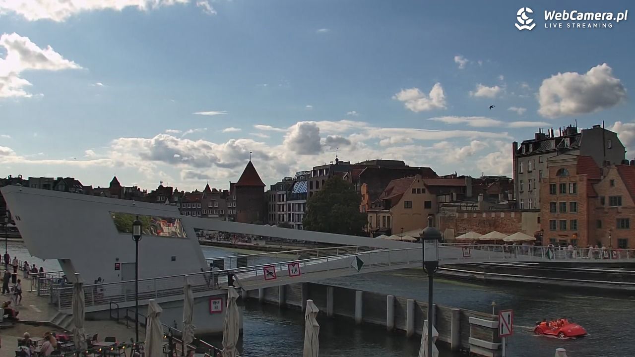 Gdańsk - widok na Motławę - 30 sierpień 2026, 15:38