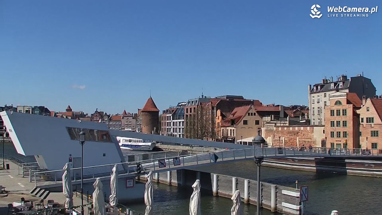 Gdańsk - widok na Motławę - 20 kwiecień 2026, 11:48