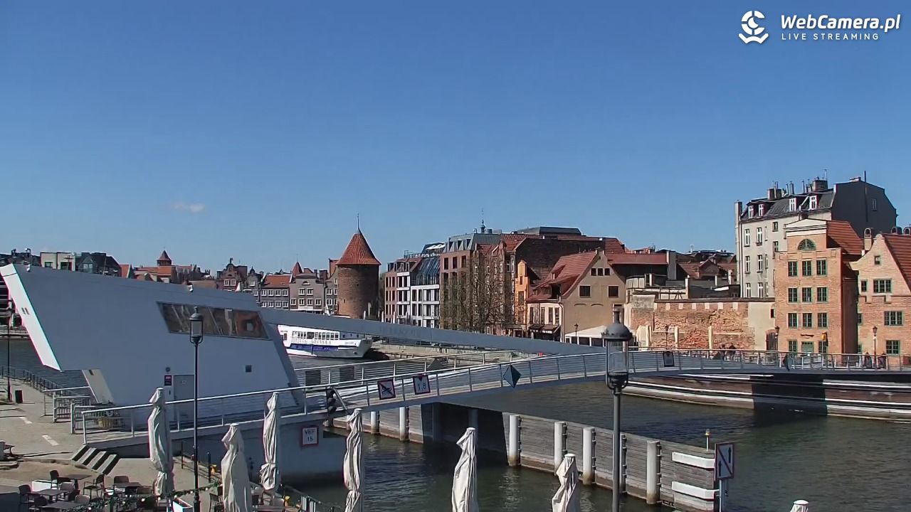 Gdańsk - widok na Motławę - 20 kwiecień 2026, 11:48
