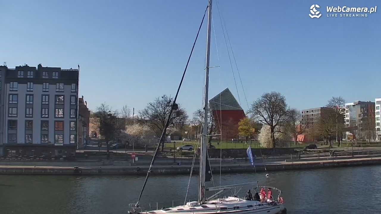Gdańsk - widok na Motławę - 20 kwiecień 2026, 17:00