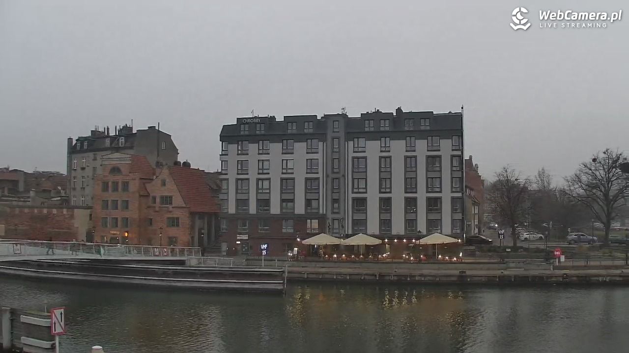 Gdańsk - widok na Motławę - 02 grudzień 2025, 14:46
