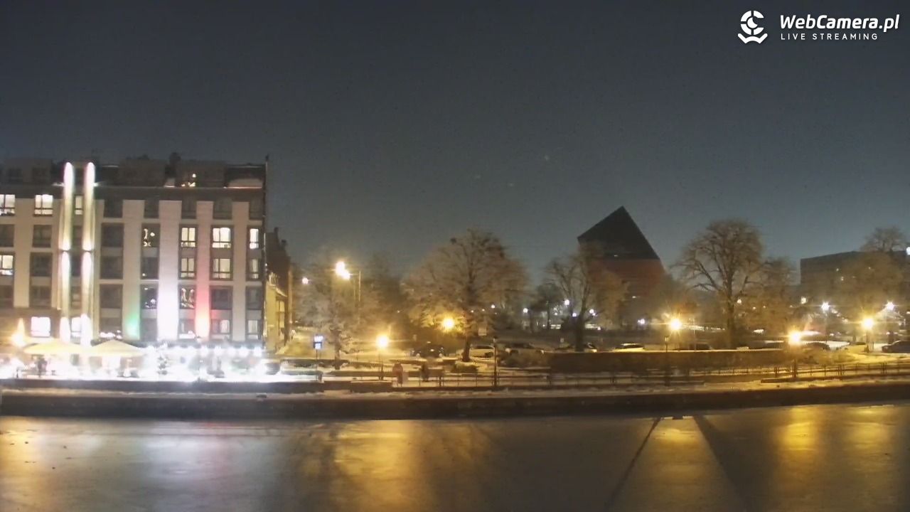 Gdańsk - widok na Motławę - 17 styczeń 2026, 17:22