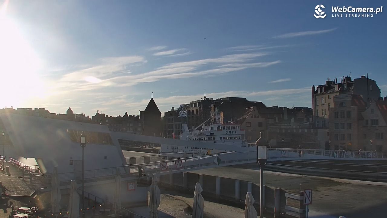 Gdańsk - widok na Motławę - 03 marzec 2026, 16:09