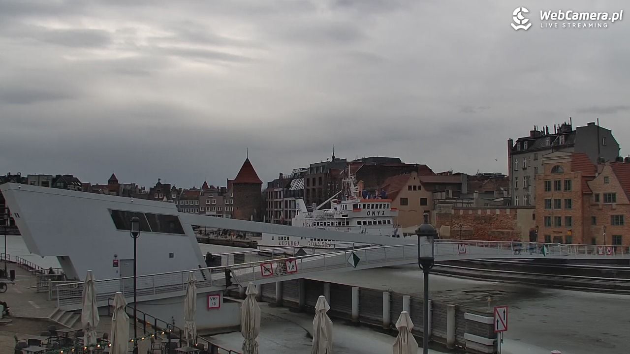 Gdańsk - widok na Motławę - 02 marzec 2026, 14:58