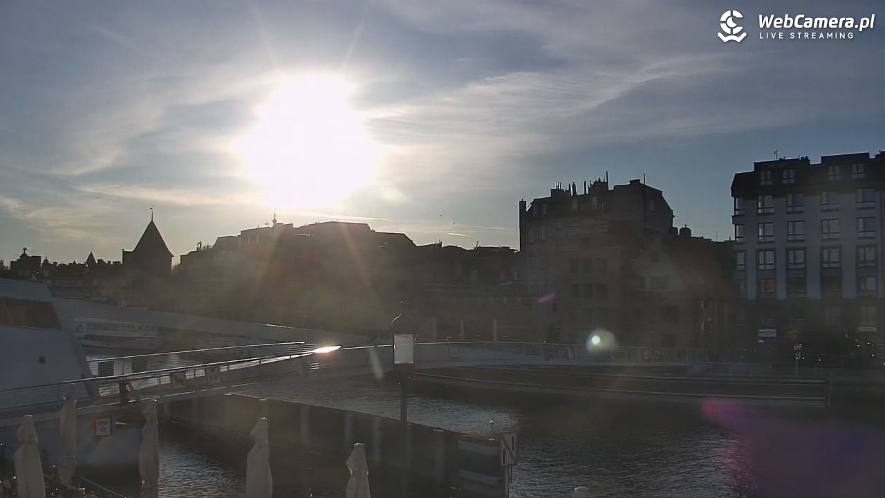Gdańsk - widok na Motławę - 21 kwiecień 2026, 18:46