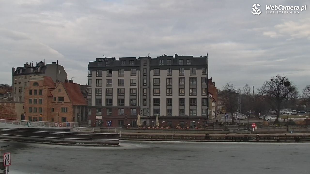 Gdańsk - widok na Motławę - 02 marzec 2026, 08:29