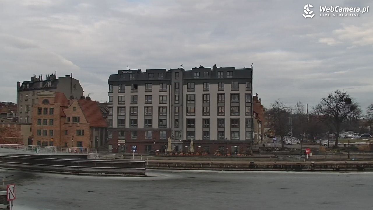 Gdańsk - widok na Motławę - 02 marzec 2026, 08:29