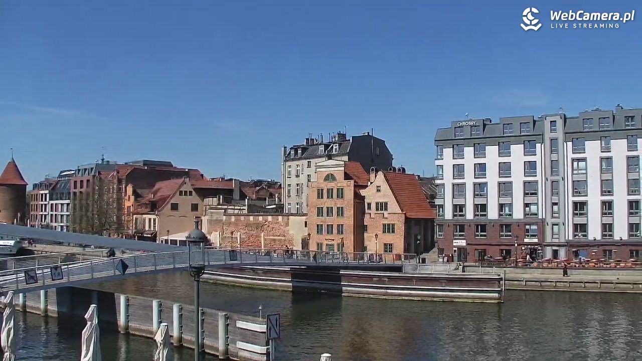 Gdańsk - widok na Motławę - 22 kwiecień 2026, 11:42
