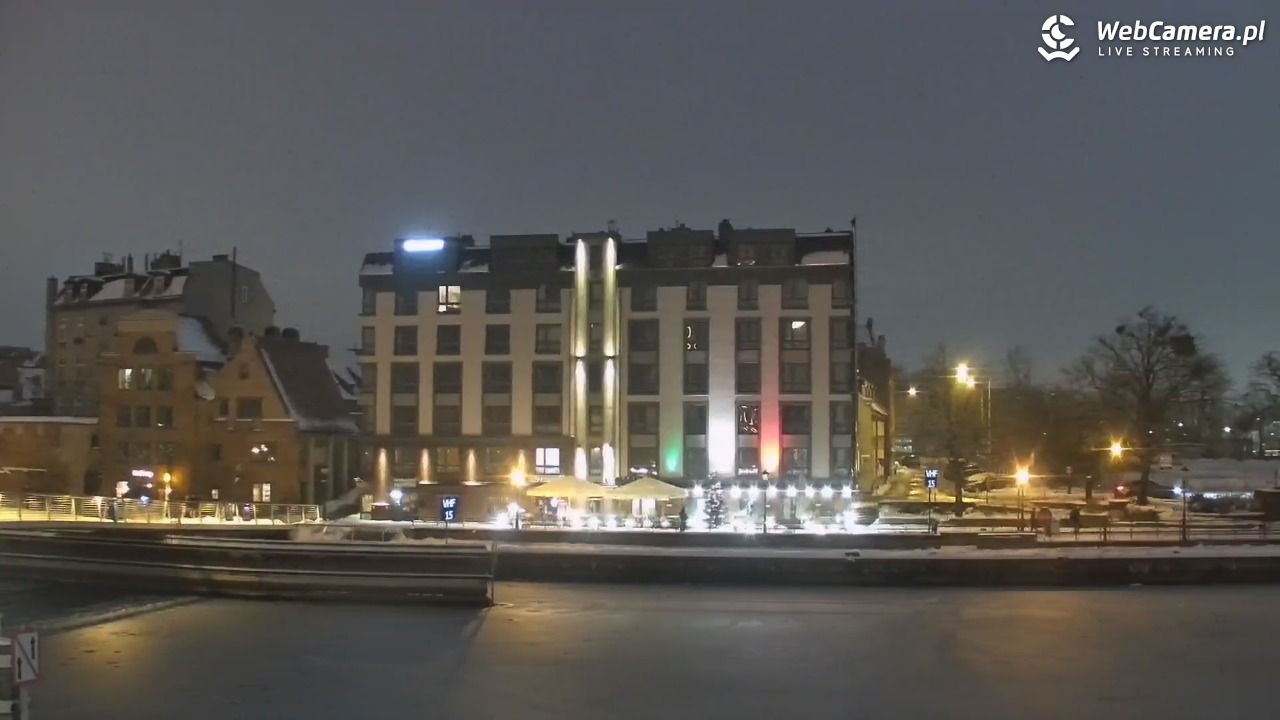 Gdańsk - widok na Motławę - 16 styczeń 2026, 16:42