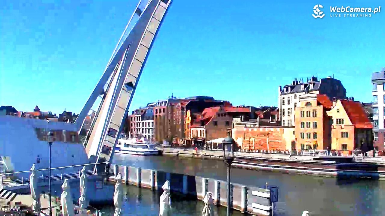 Gdańsk - widok na Motławę - 21 kwiecień 2026, 12:25
