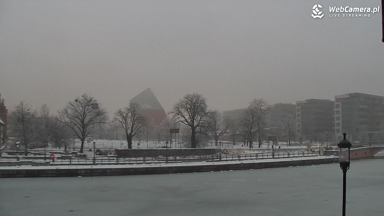 Gdańsk - widok na Motławę - 17 styczeń 2026, 09:01