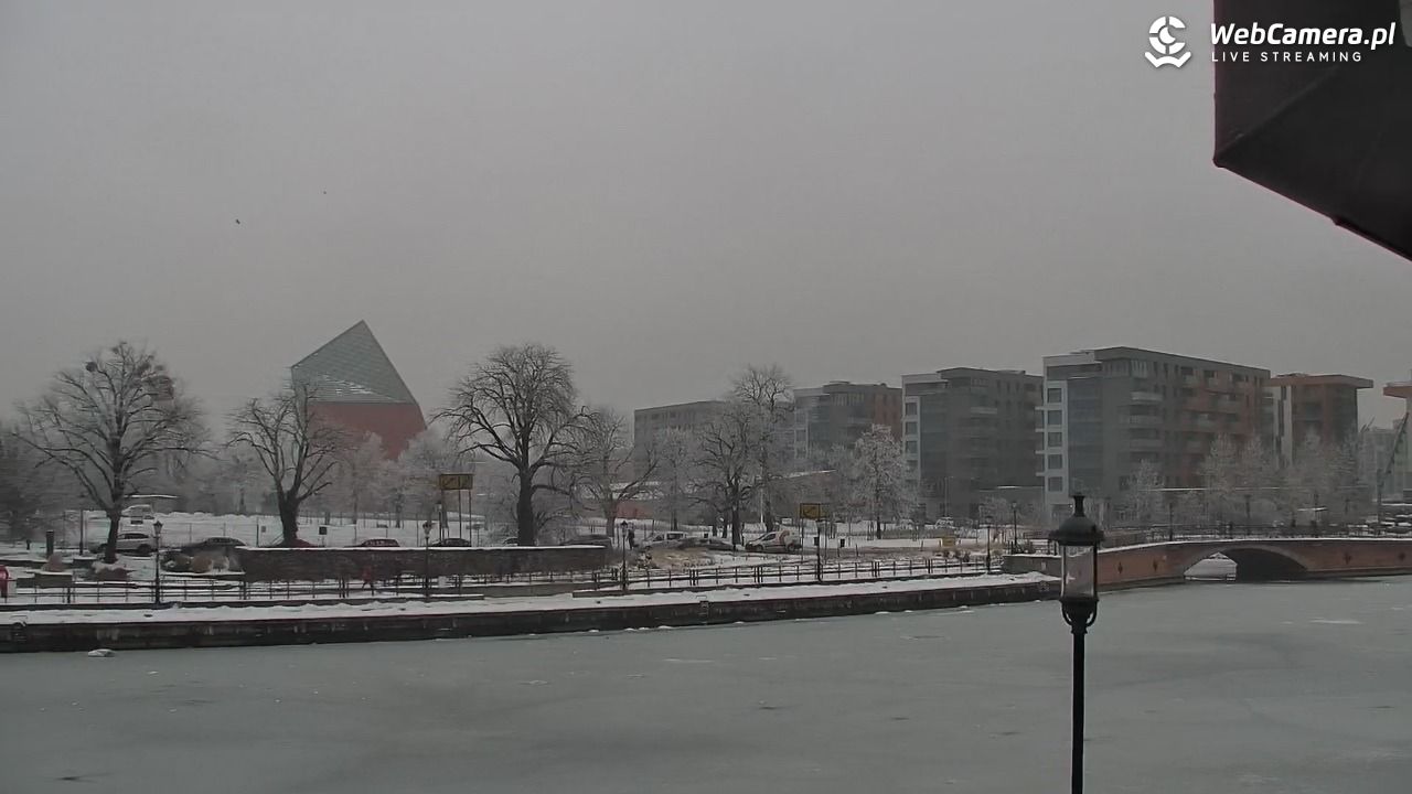 Gdańsk - widok na Motławę - 17 styczeń 2026, 12:08