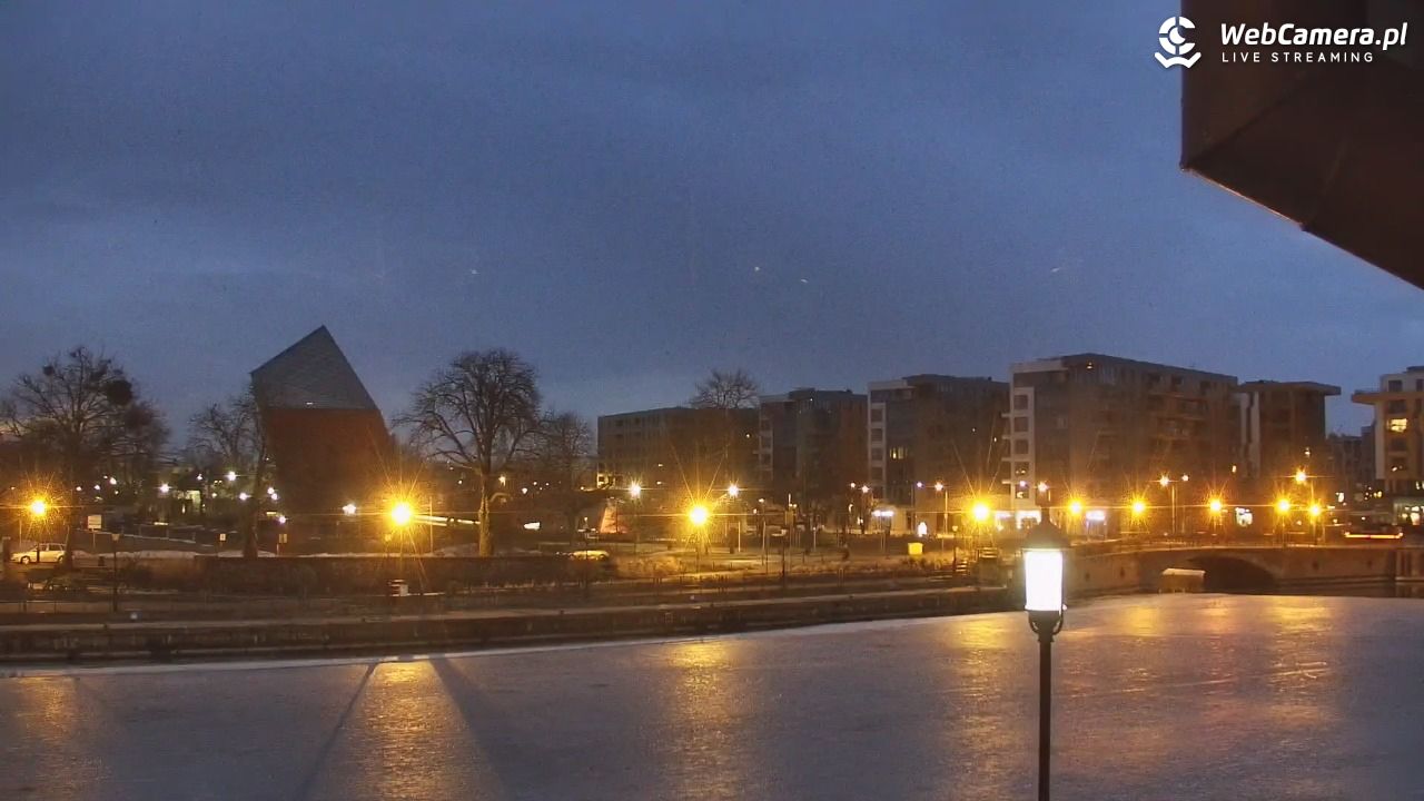 Gdańsk - widok na Motławę - 02 marzec 2026, 05:59