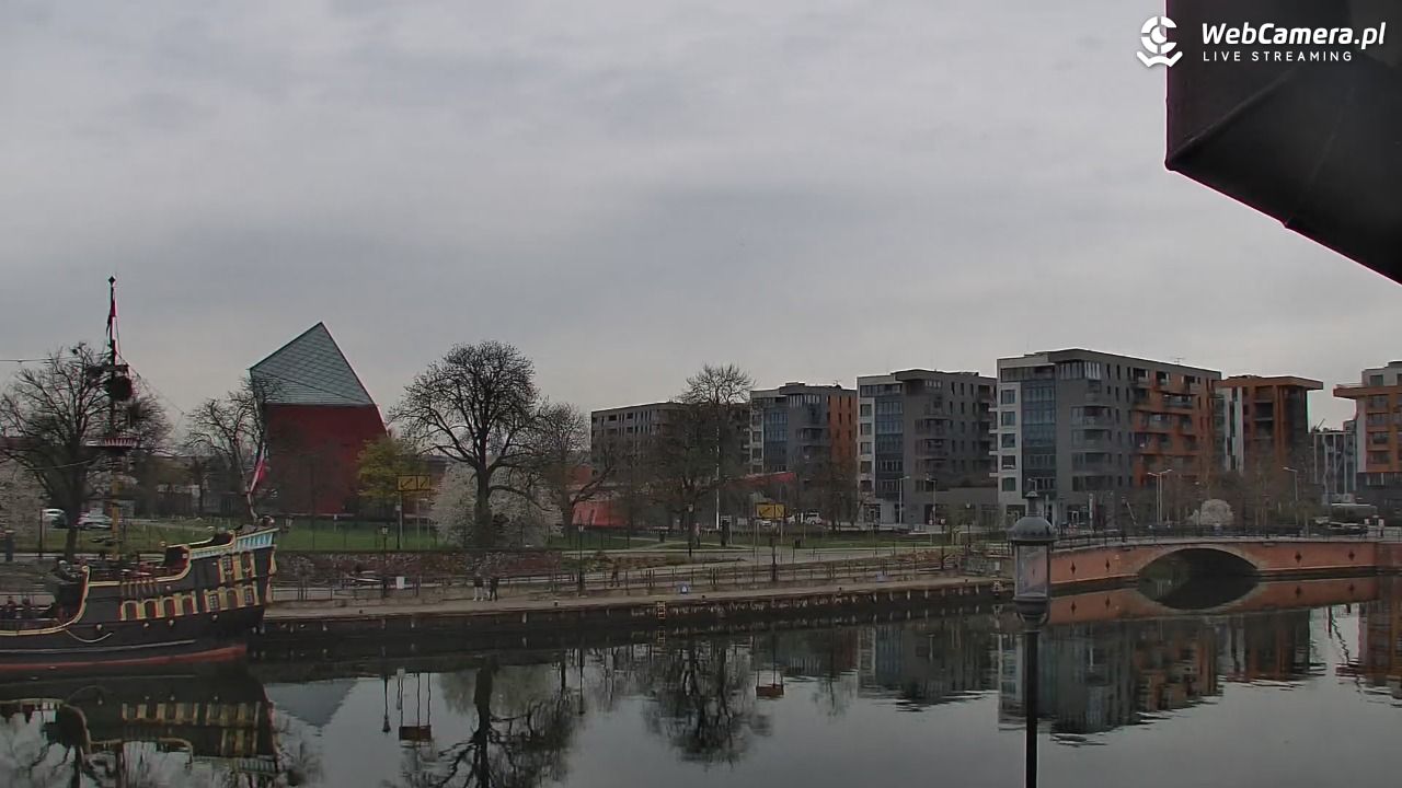 Gdańsk - widok na Motławę - 19 kwiecień 2026, 08:46