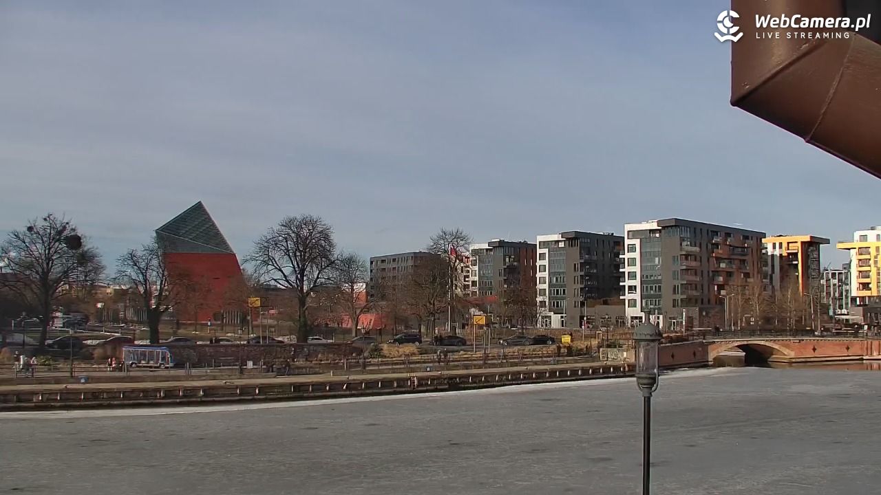 Gdańsk - widok na Motławę - 01 marzec 2026, 15:04