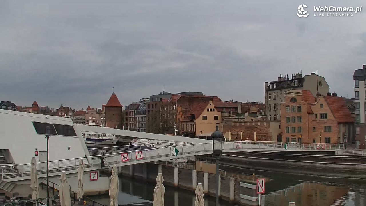 Gdańsk - widok na Motławę - 19 kwiecień 2026, 08:09