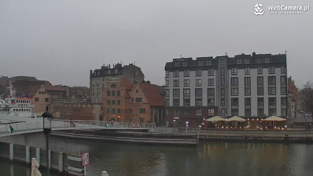 Gdańsk - widok na Motławę - 02 grudzień 2025, 14:46