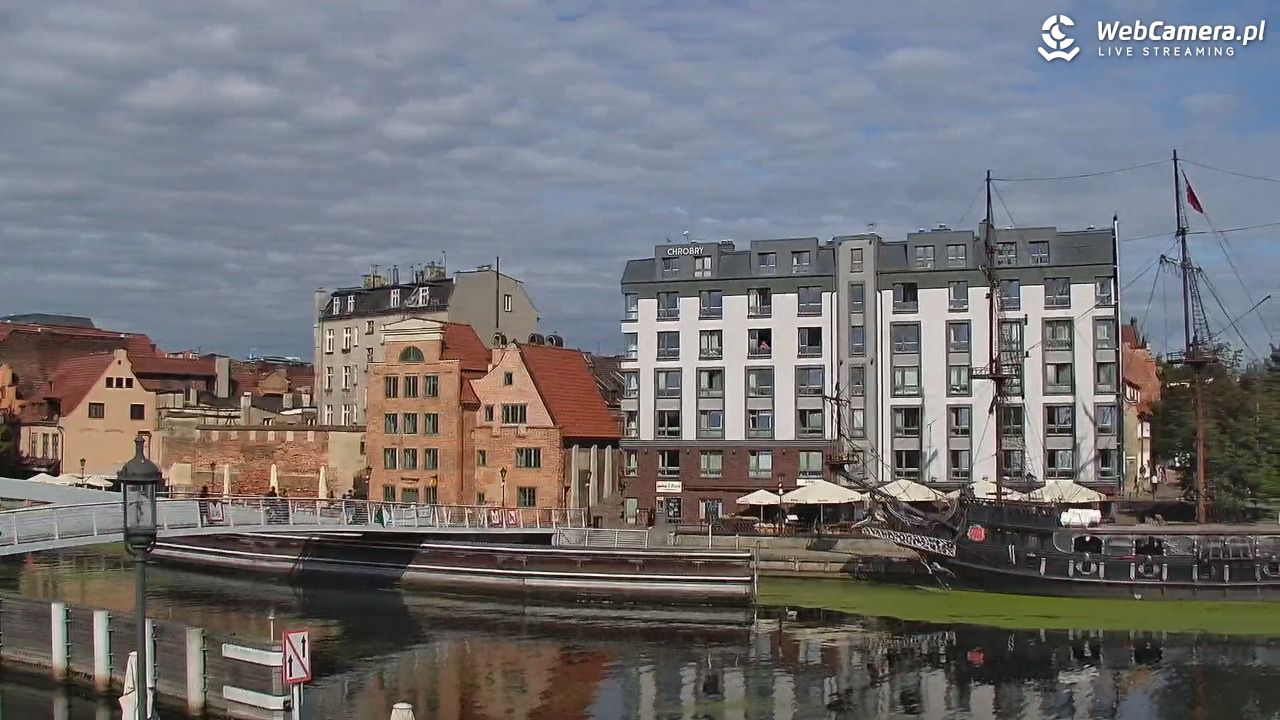 Gdańsk - widok na Motławę - 31 sierpień 2026, 09:47