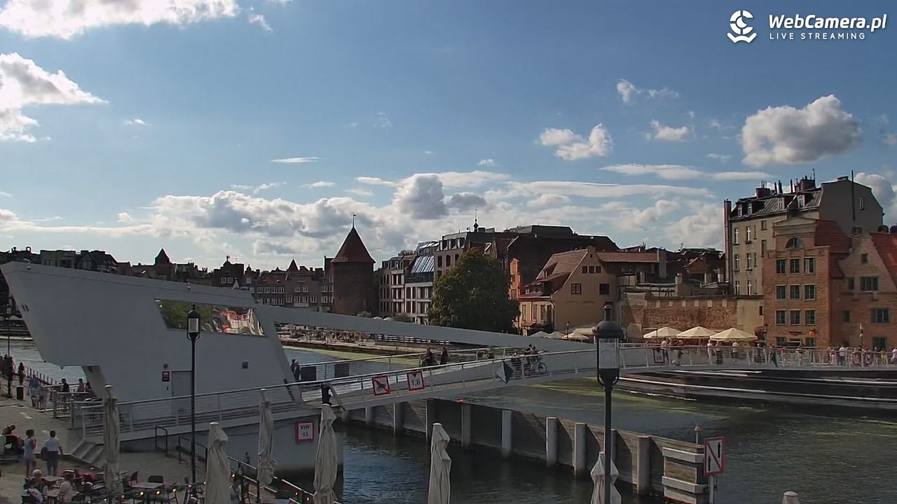 Gdańsk - widok na Motławę - 30 sierpień 2026, 15:37