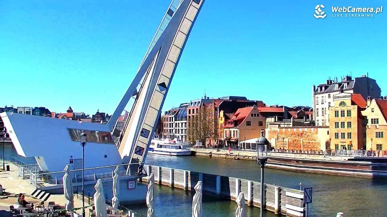 Gdańsk - widok na Motławę - 21 kwiecień 2026, 12:26