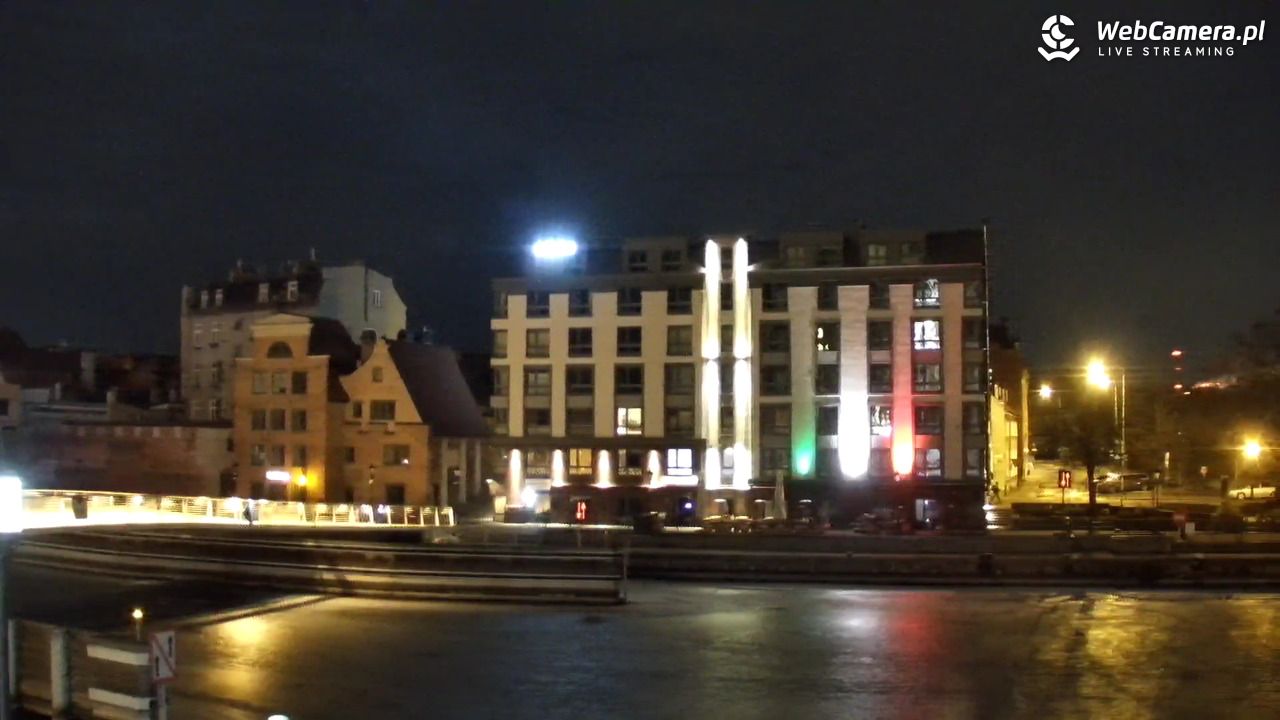 Gdańsk - widok na Motławę - 02 marzec 2026, 03:21