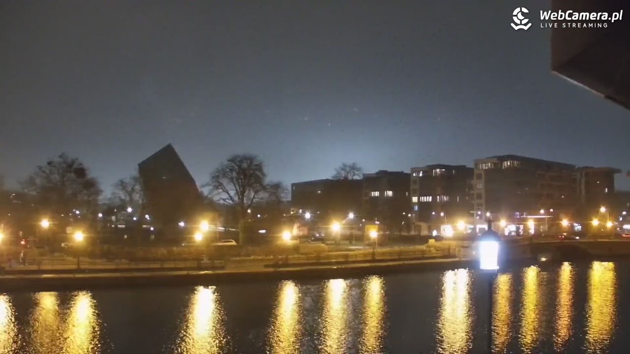 Gdańsk - widok na Motławę - 30 listopad 2025, 20:04